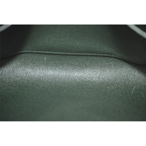 Authentic Louis Vuitton Taiga Baikal Clutch Bag Green - Picture 11 of 16